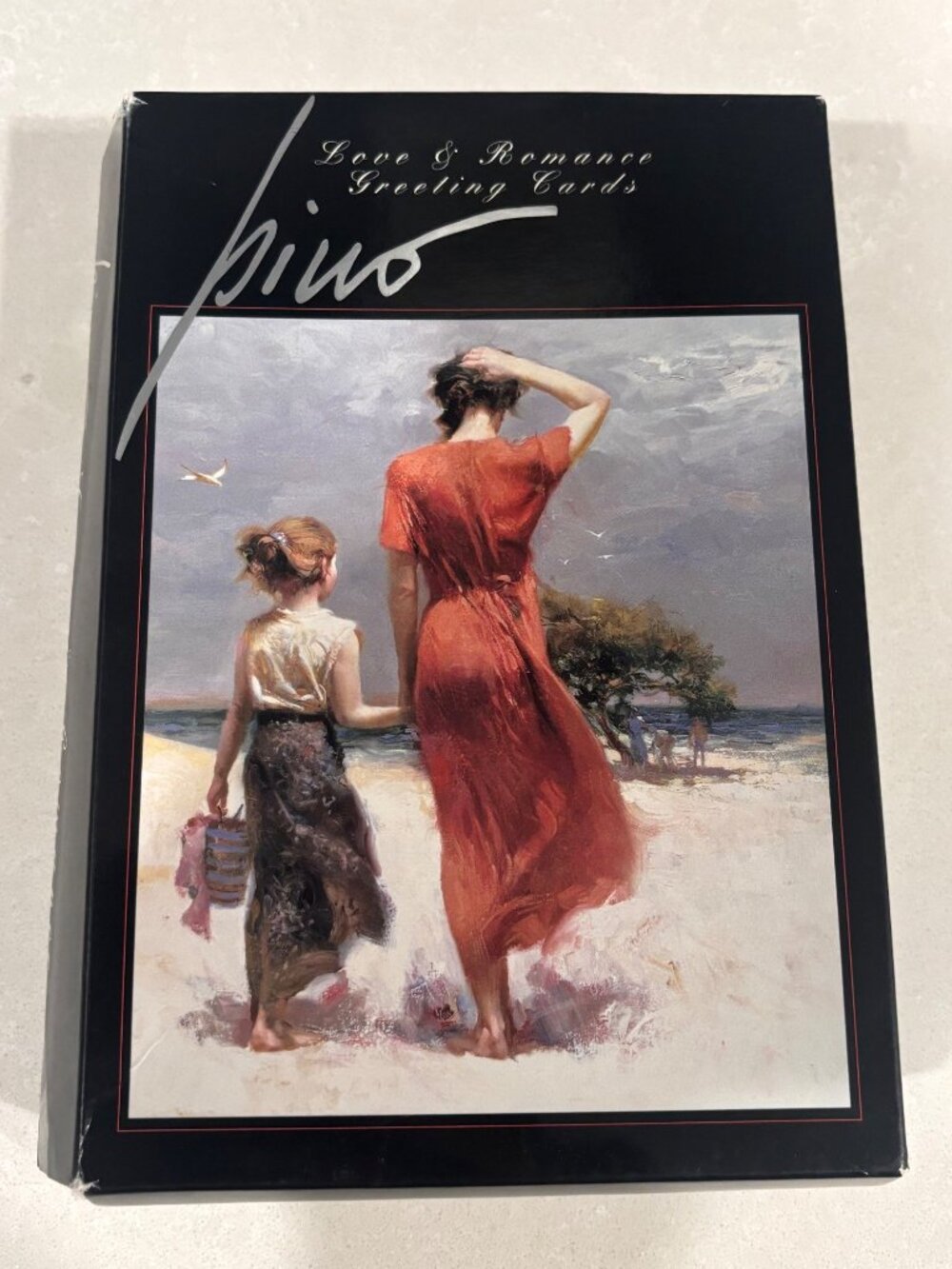 Pino Daeni Love & Romance Greeting Cards Box Set 19 Cards Remaining Art Collecti - Picture 2 of 8